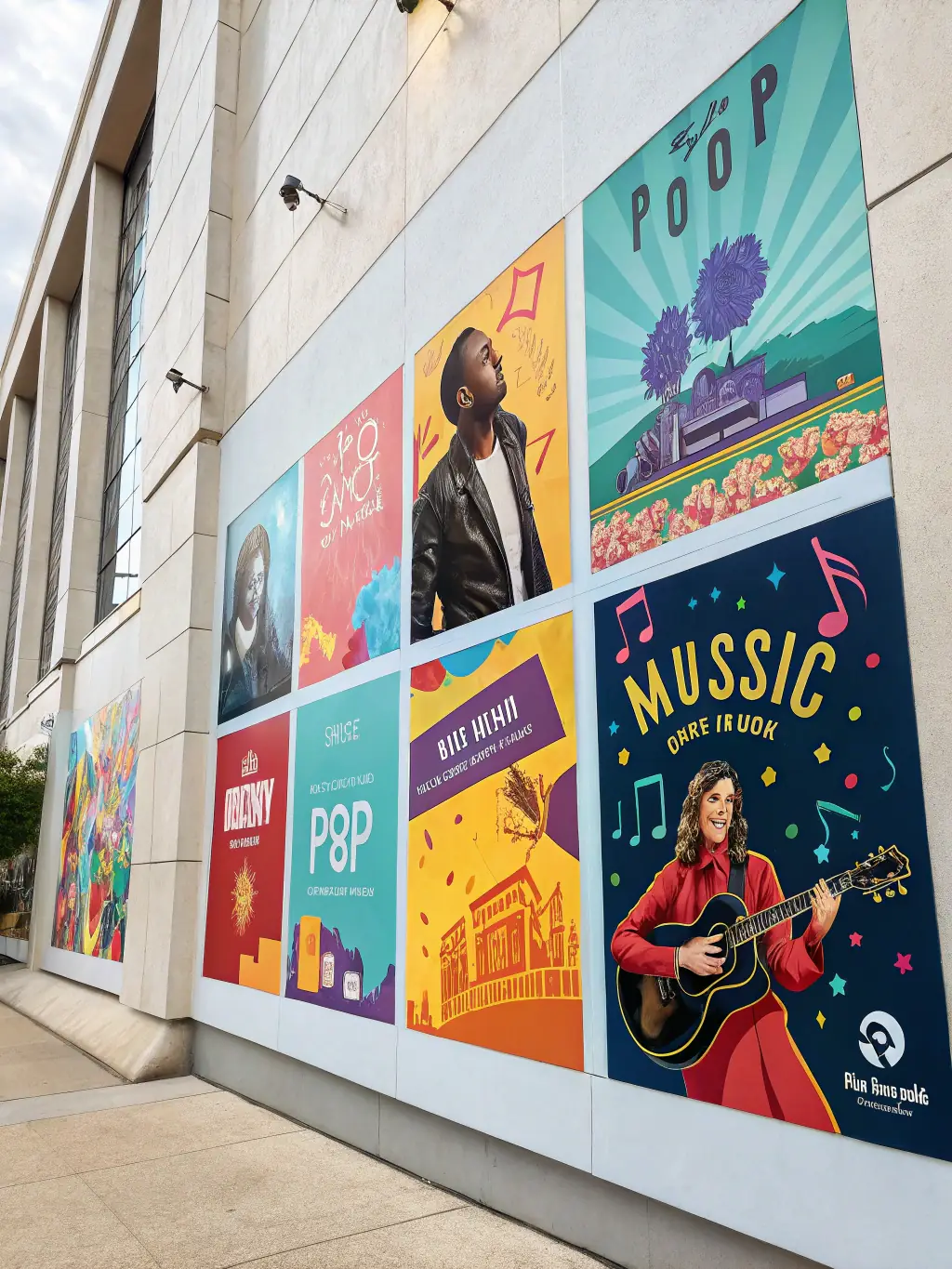 A collection of album covers representing various genres, showcasing Music from Galicia's album creation and production capabilities.